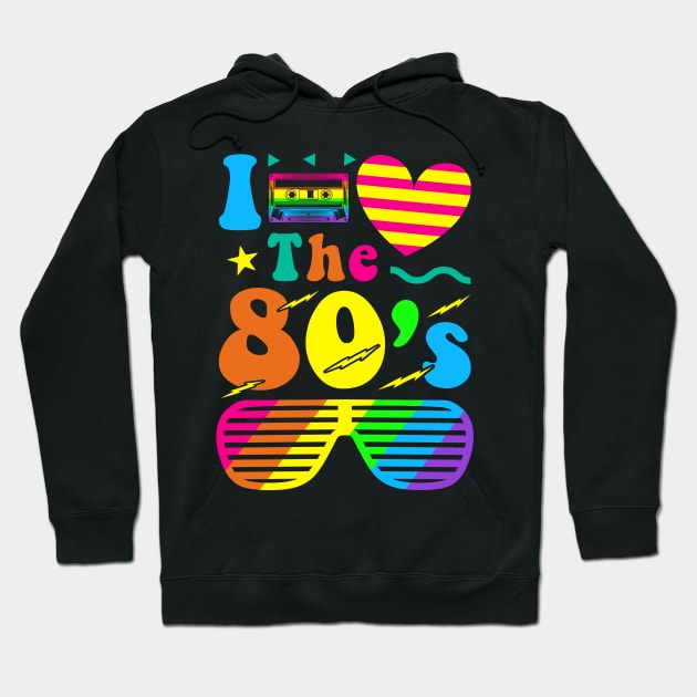 I love the 80s retro vintage nostalgic gift Hoodie by BadDesignCo